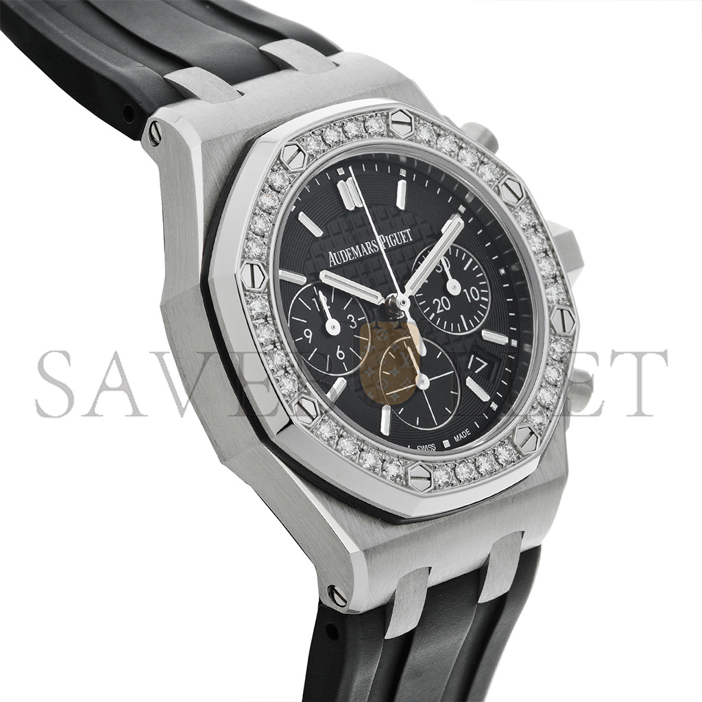 AUDEMARS PIGUET ROYAL OAK OFFSHORE CHRONOGRAPH BLACK DIAL 37 MM WATCH 26231ST.ZZ.D002CA.01